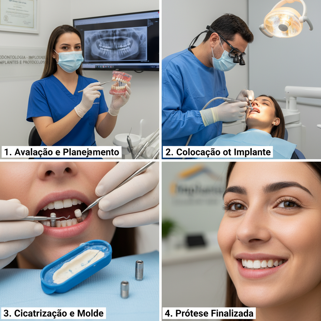 Como é Feito Implante Dentário Passo a Passo em Juiz de Fora