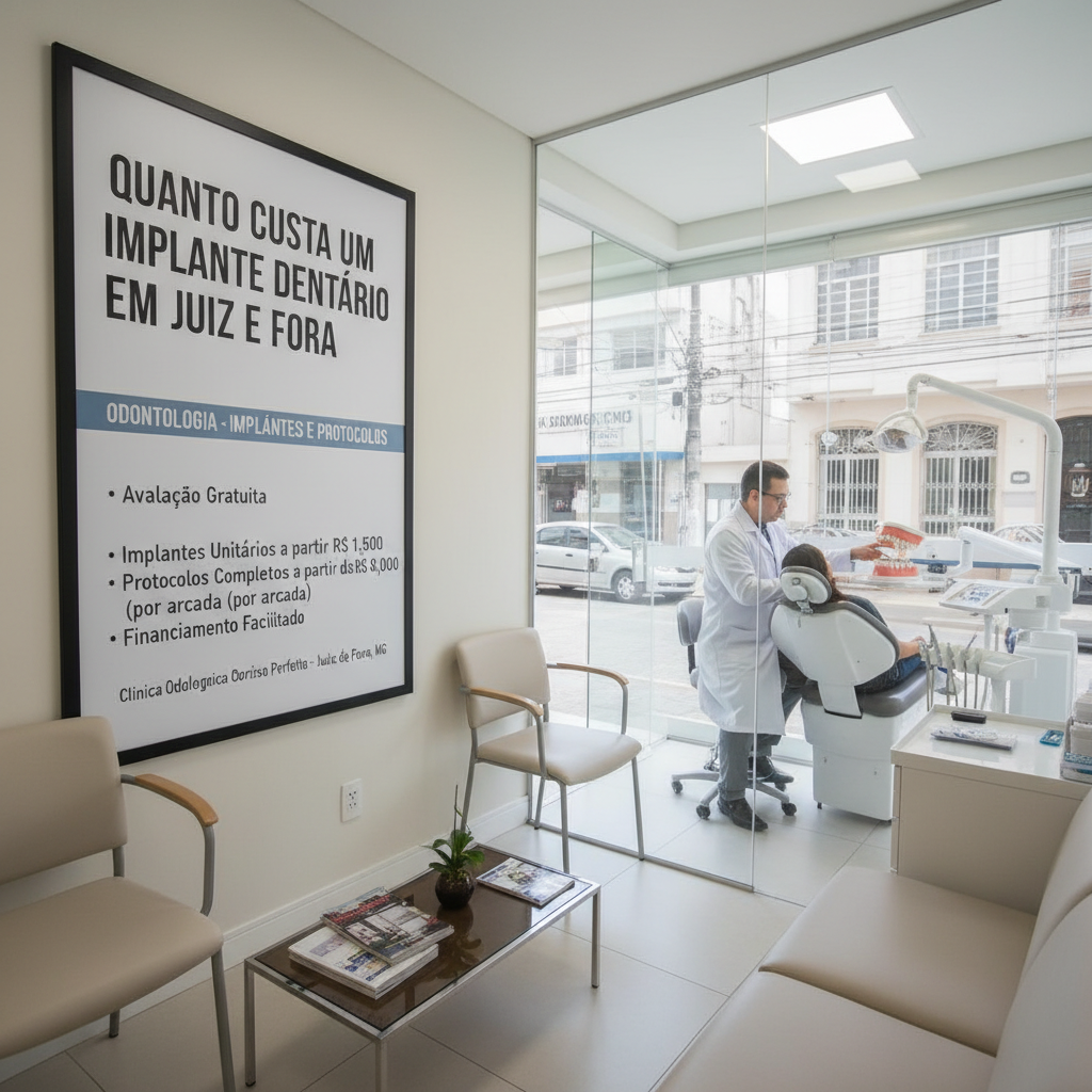 Como é Feito Implante Dentário Passo a Passo em Juiz de Fora