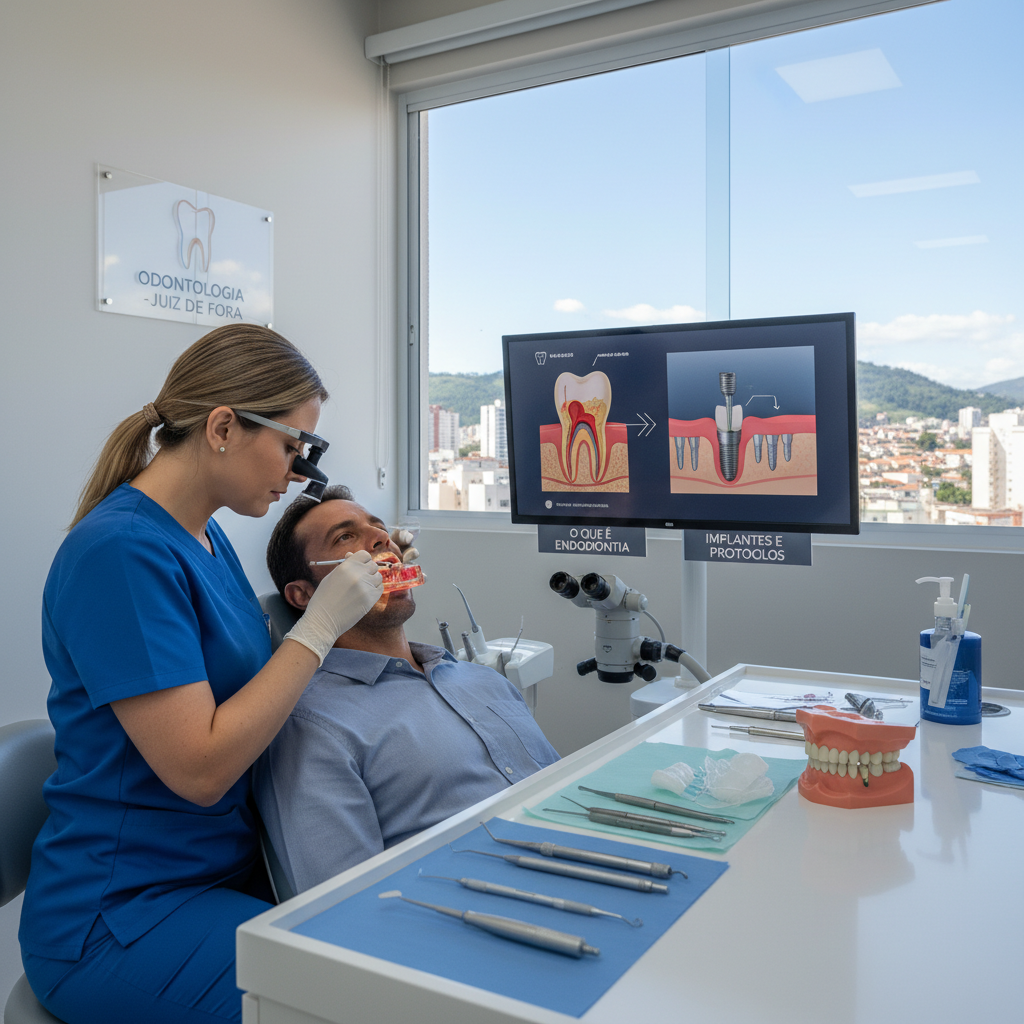 Endodontia em Juiz de Fora: Quando é Necessária e Como Funciona